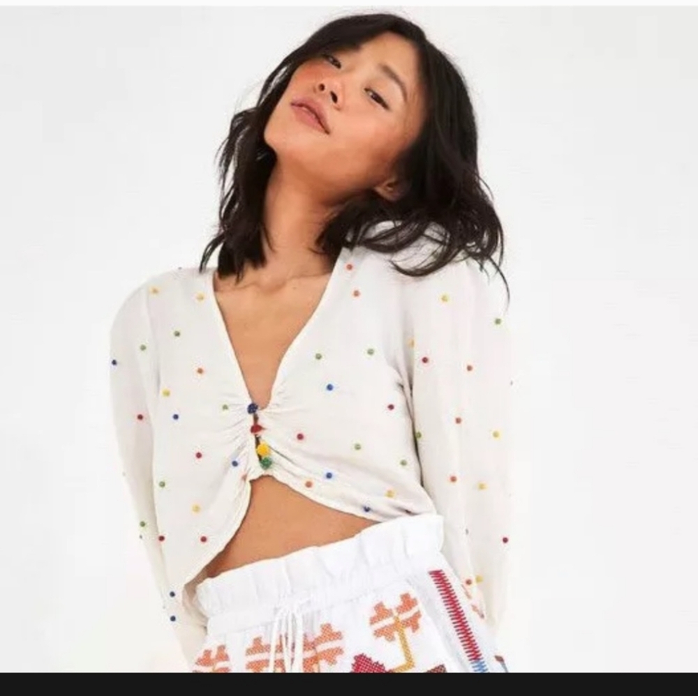 Farm Rio Beaded Shirt